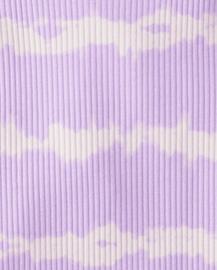 Girls Tie Dye Ribbed Tank Top