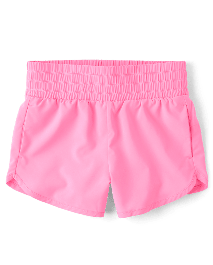 Girls Quick Dry Lined Dolphin Shorts