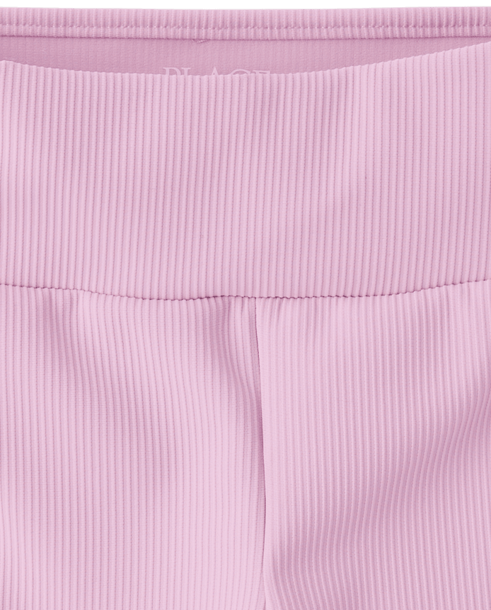 Girls Quick Dry Textured Ribbed Bike Shorts