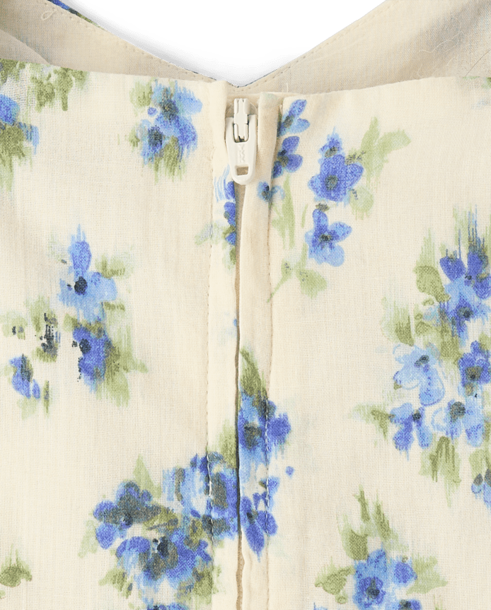 Girls Mommy And Me Floral Bubble Dress