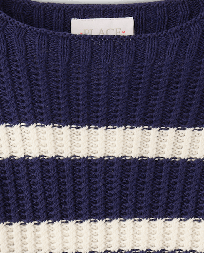 Girls Striped Sweater