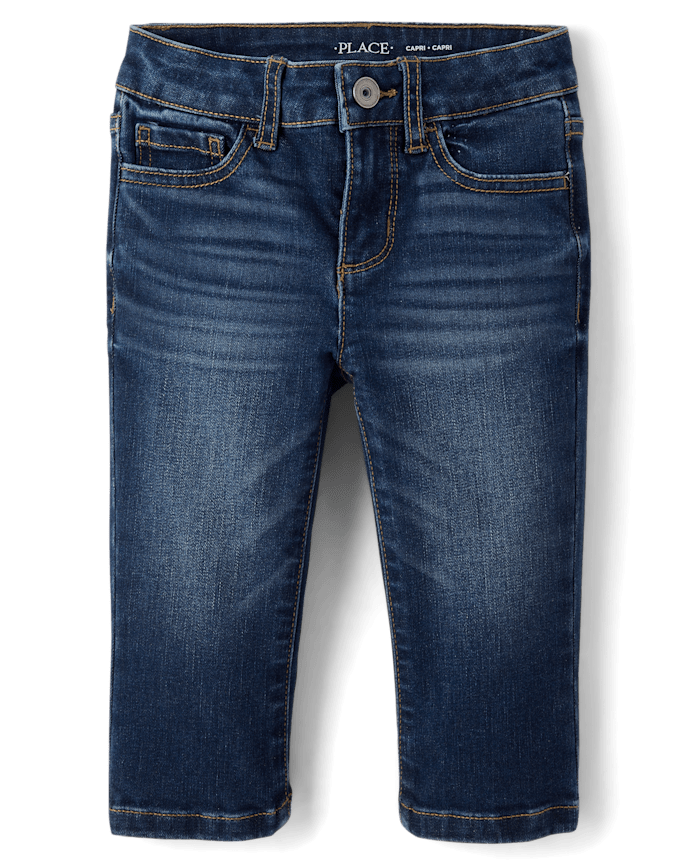 Girls Capri Jeans