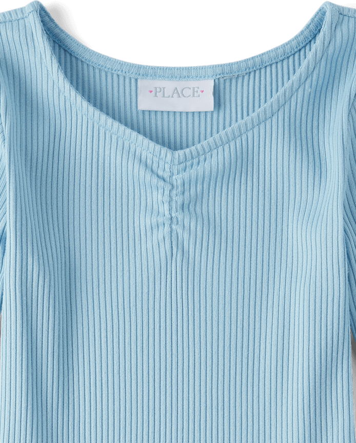 Girls Floral Tiered Drop Waist Dress