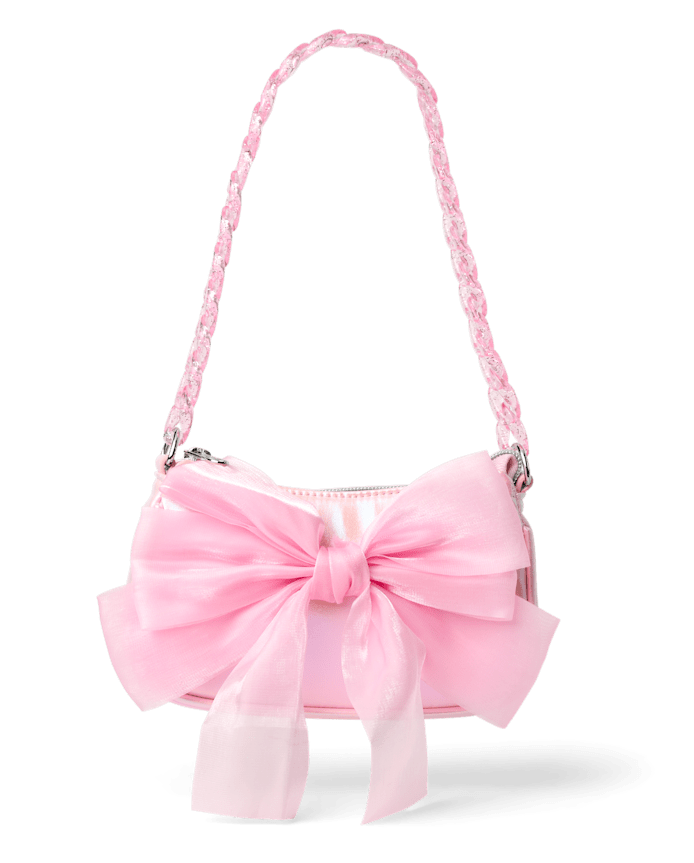 Girls Oversized Bow Bag