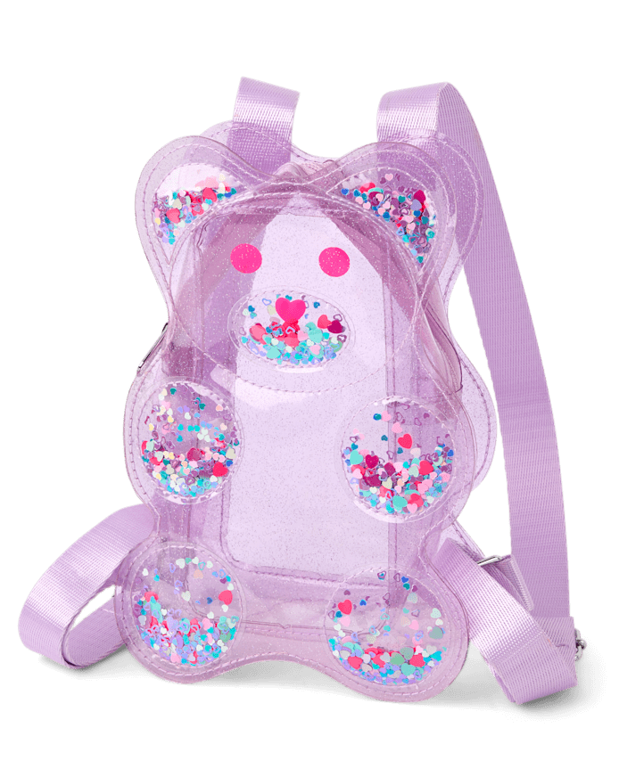 Girls Shakey Candy Bear Mini Backpack