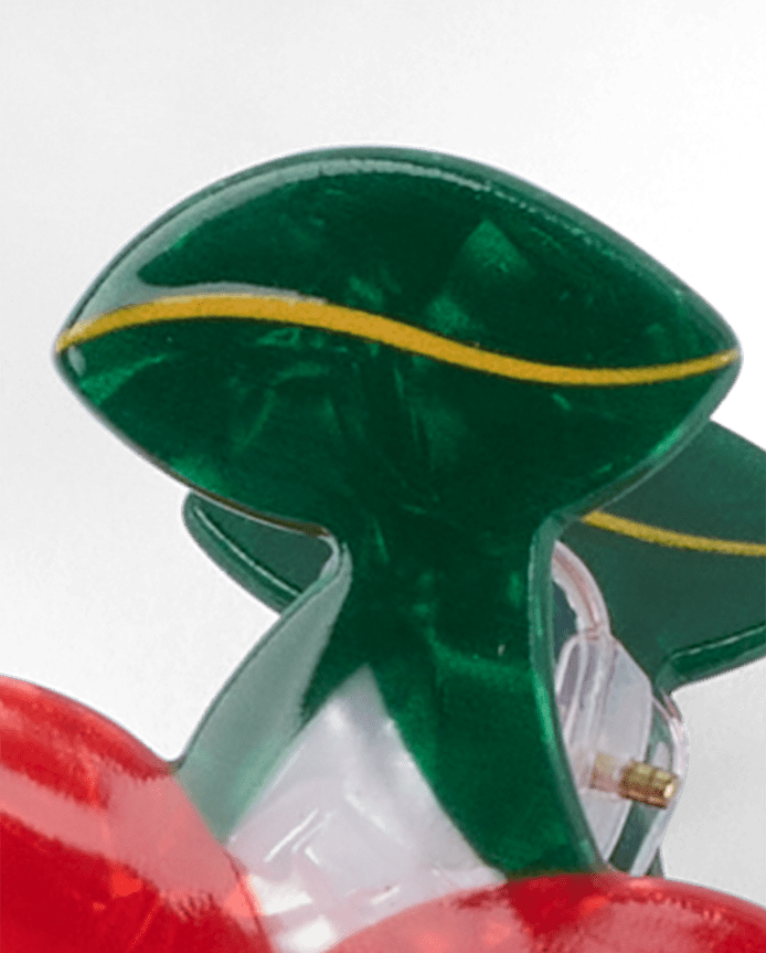 Girls Cherry Claw Clip 2-Pack