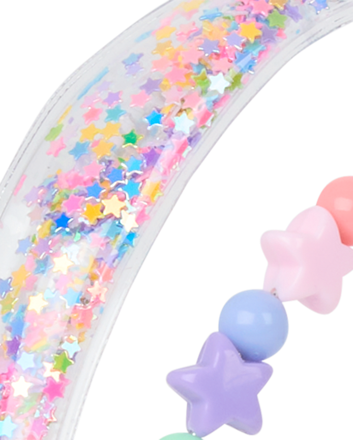 Girls Beaded Shakey Headband 2-Pack