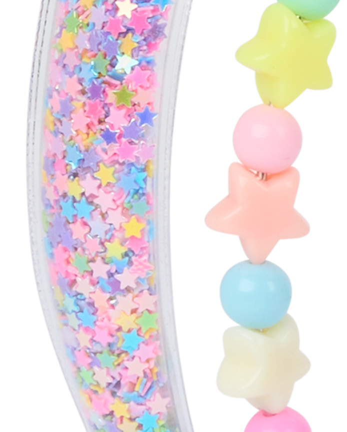 Girls Beaded Shakey Headband 2-Pack