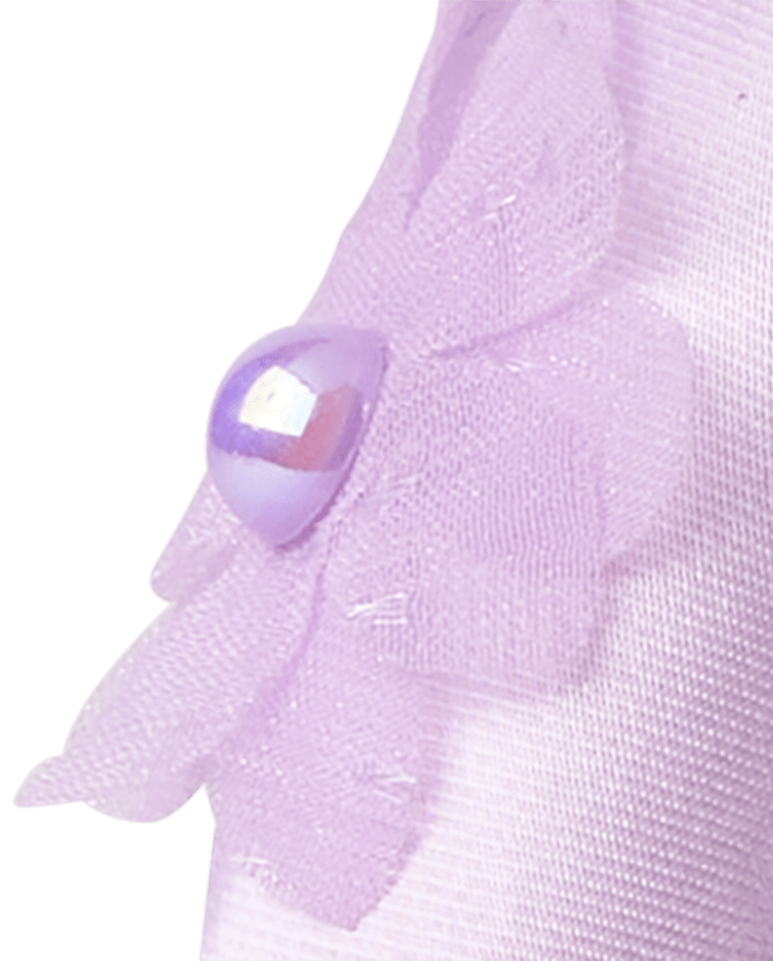 Girls Puffy Floral Headband