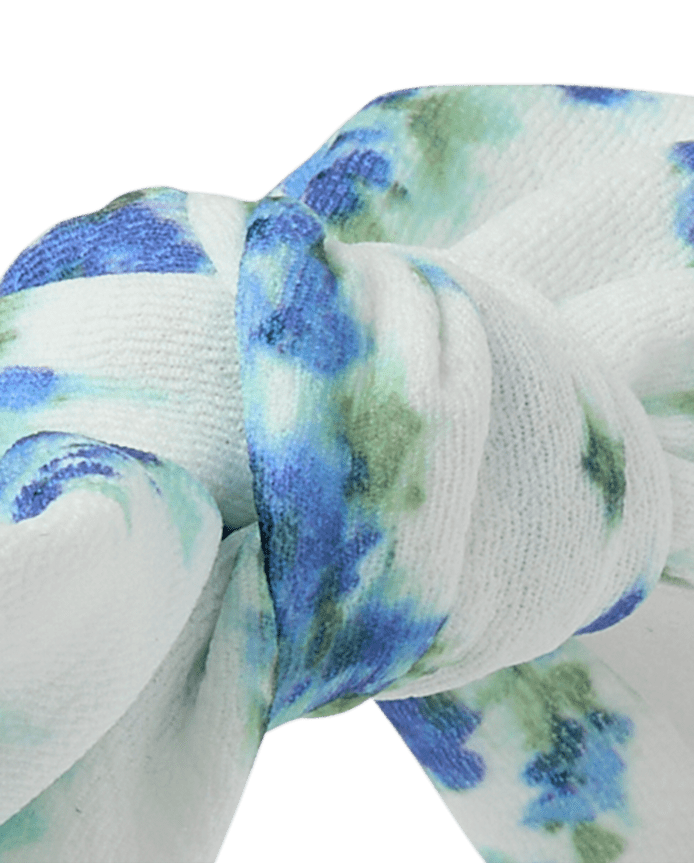 Girls Floral Bow Headband