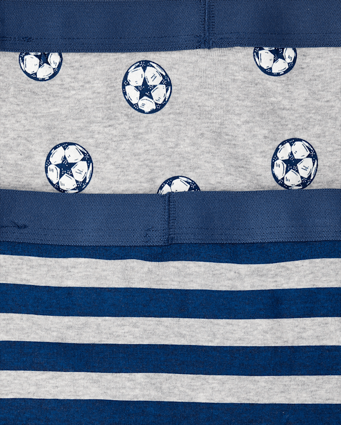 Boys Sports Boxer Brief Underwear 5-Pack