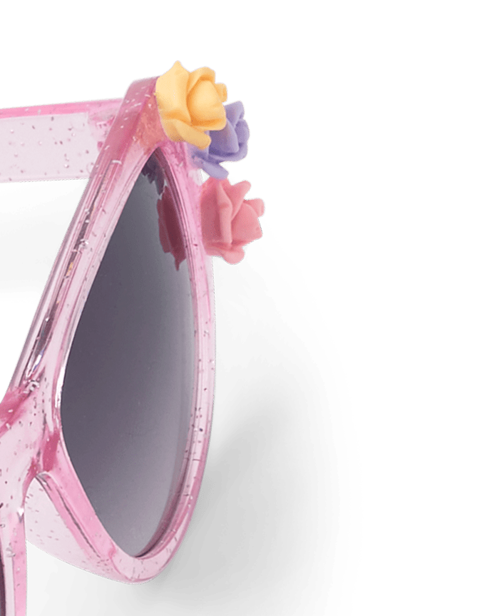 Toddler Girl Floral Sunglasses