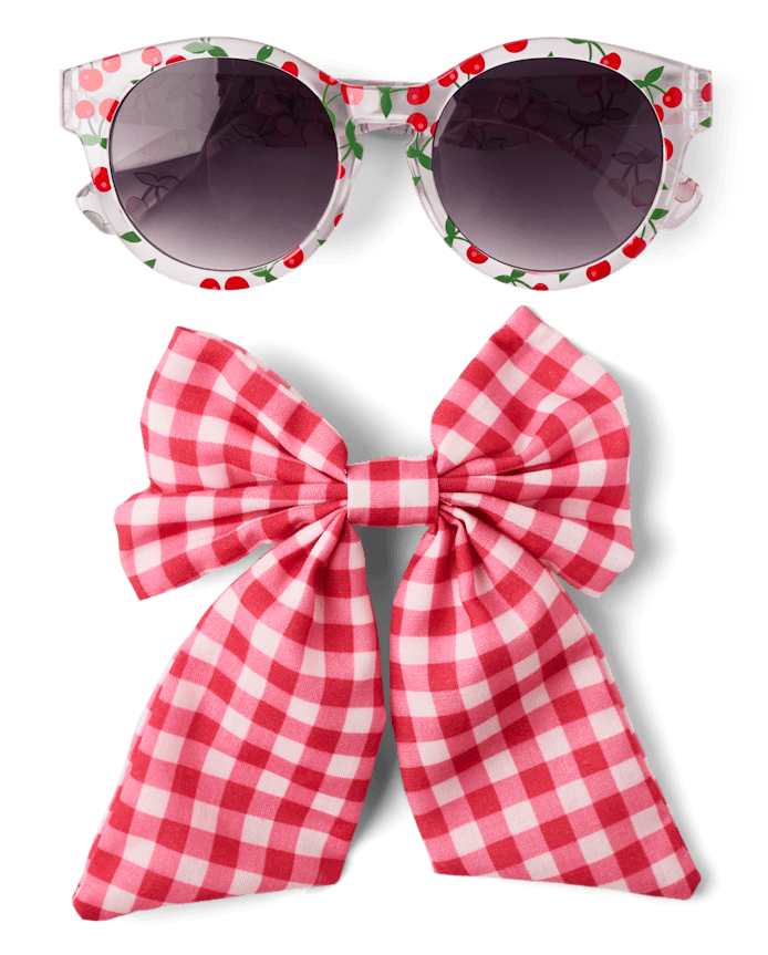Toddler Girls Cherry 2-Piece Accessory Set
