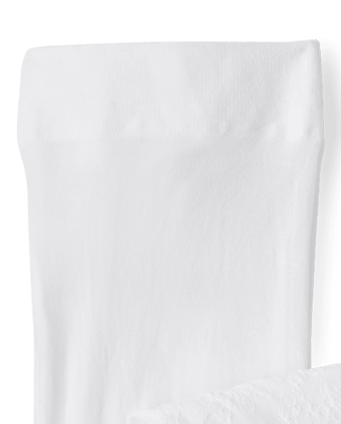 Girls Lace Microfiber Tights