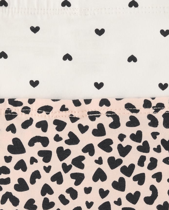 Girls Leopard Hipster Underwear 7-Pack