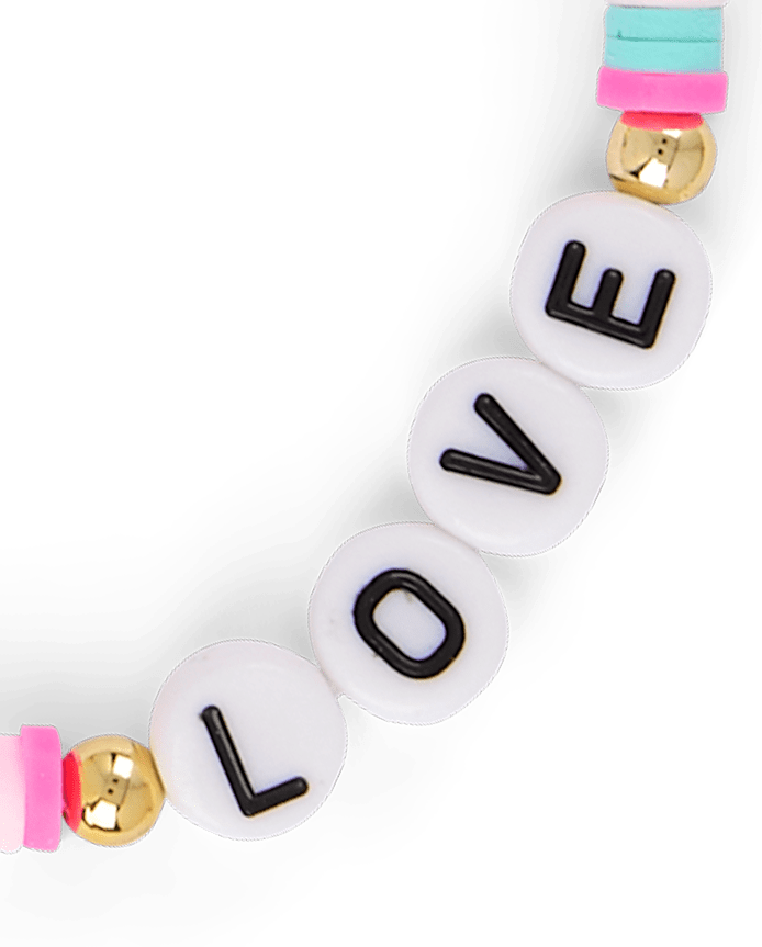 Girls Love Bracelet 4-Pack