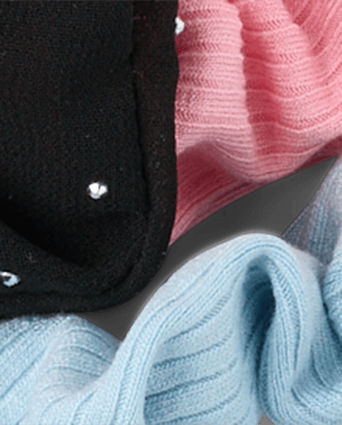 Girls Rhinestone Scrunchie 8-Pack