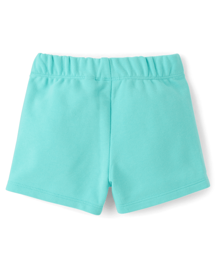 Shorts en molleton imprimé pour filles