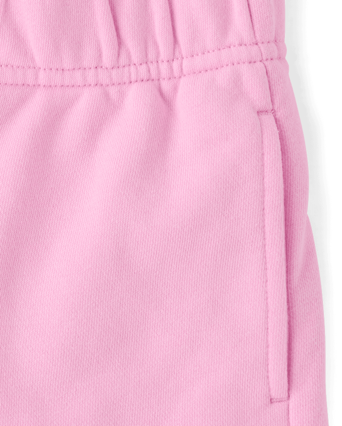 Girls Graphic French Terry Shorts