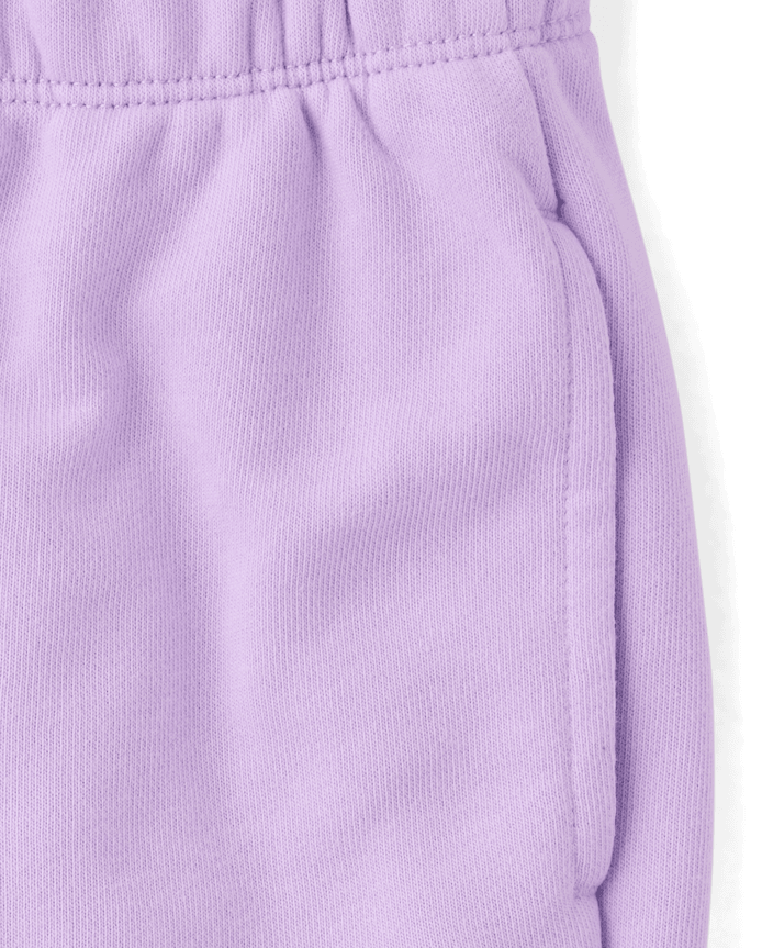 Girls Graphic French Terry Shorts