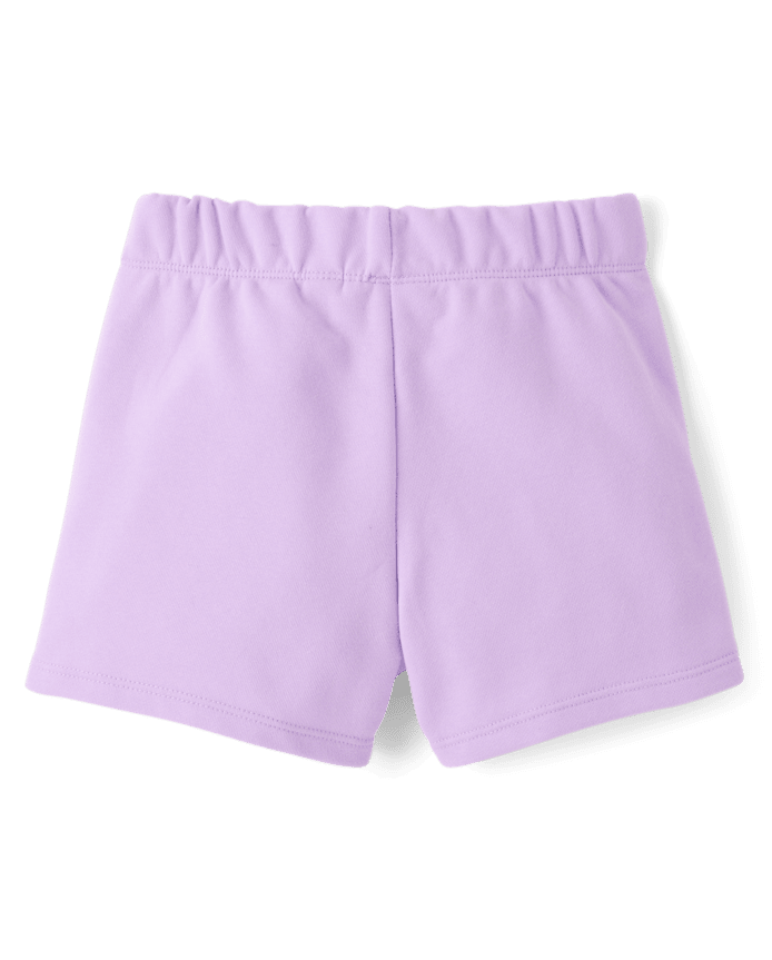 Girls Graphic French Terry Shorts
