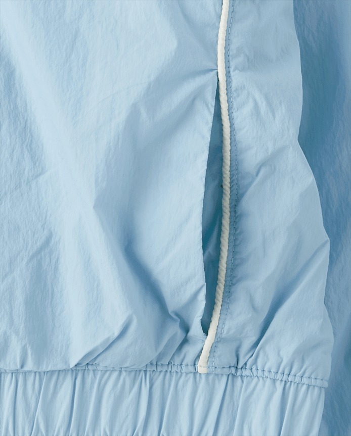 Girls Contrast Windbreaker Jacket