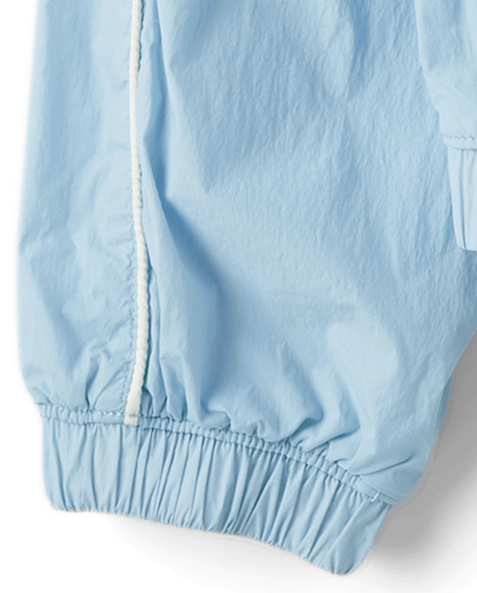 Girls Contrast Windbreaker Jacket