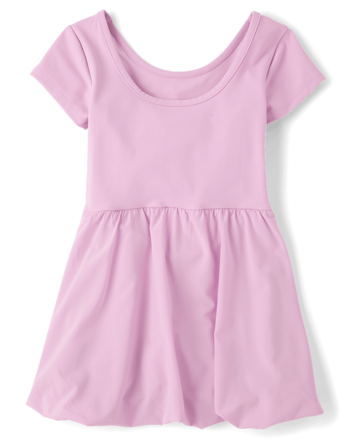 Girls Quick Dry Active Bubble Dress