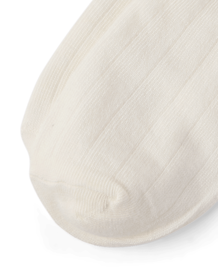 Girls 3D Floral Midi Socks 2-Pack