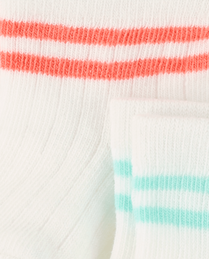 Baby Boys Striped Midi Socks 6-Pack