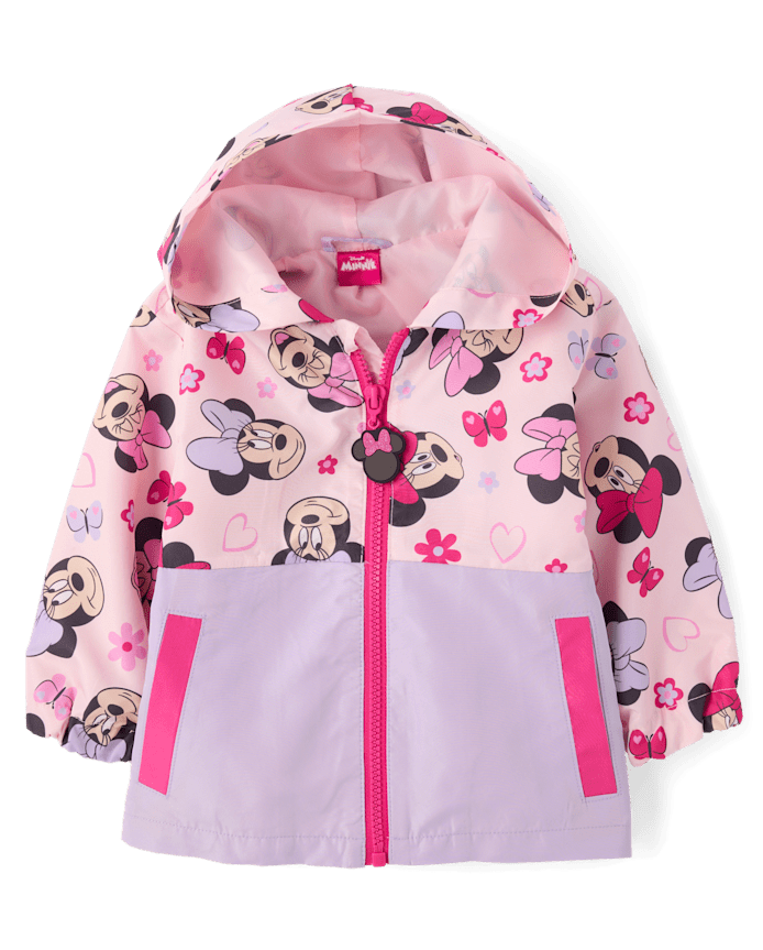 Toddler Girls Minnie Mouse™ Windbreaker Jacket