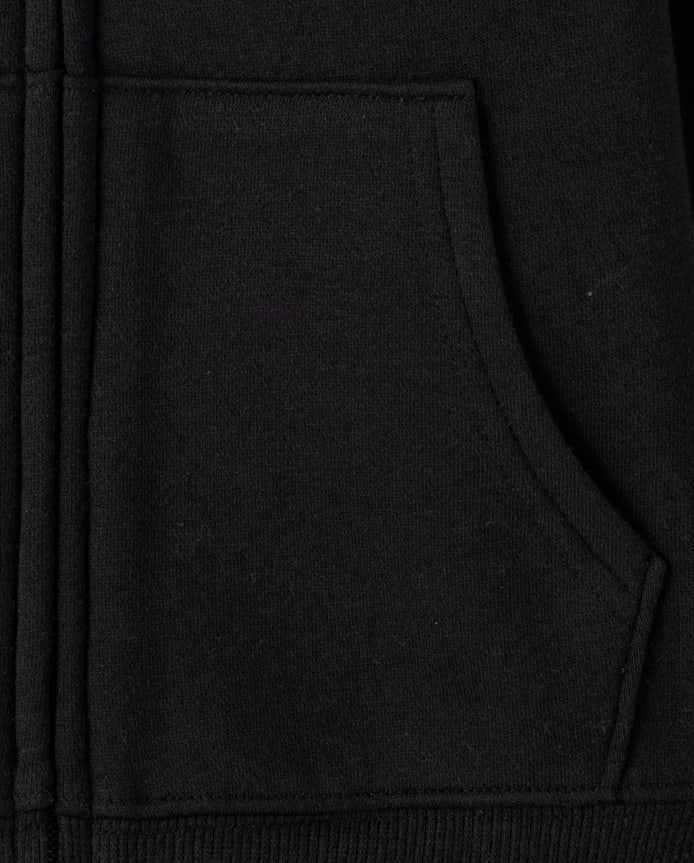 Girls Premium Fleece Zip Up Hoodie