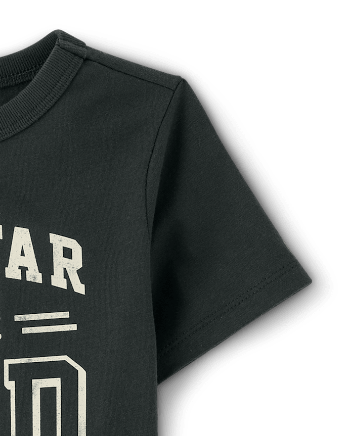 Baby And Toddler Boys All Star Like Dad Graphic Tee