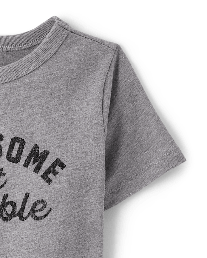Baby And Toddler Boys Handsome But Trouble Graphic Tee