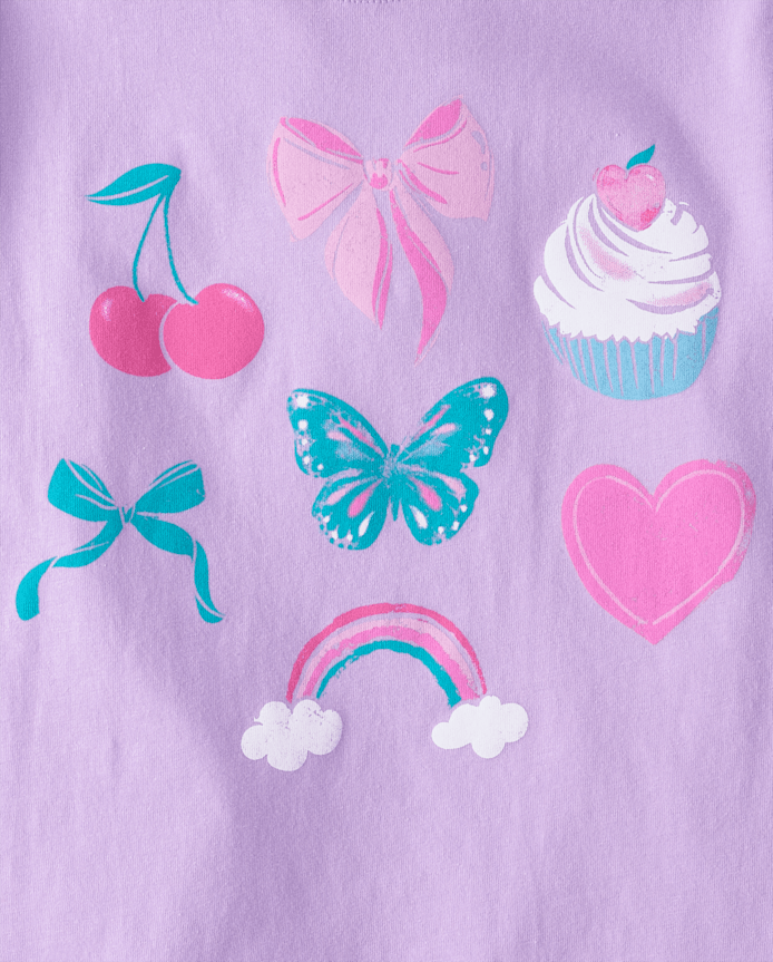 Girls Trend Graphic Tee 5-Pack