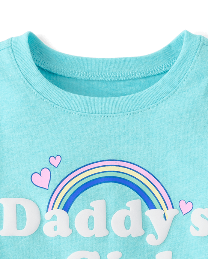 Baby And Toddler Girls Daddy's Girl Graphic Tee
