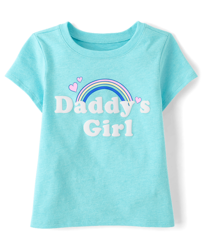 Baby And Toddler Girls Daddy's Girl Graphic Tee