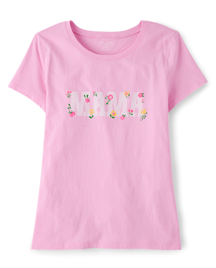 Womens Mommy And Me Mama Graphic Tee