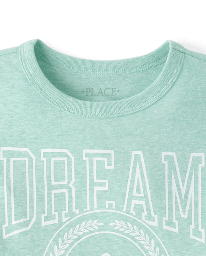 Girls Marled Dream Relaxed Graphic Tee