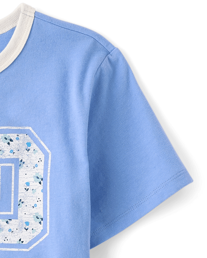 Girls Floral 72 Relaxed Graphic Tee