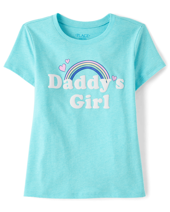 Girls Daddy's Girl Graphic Tee