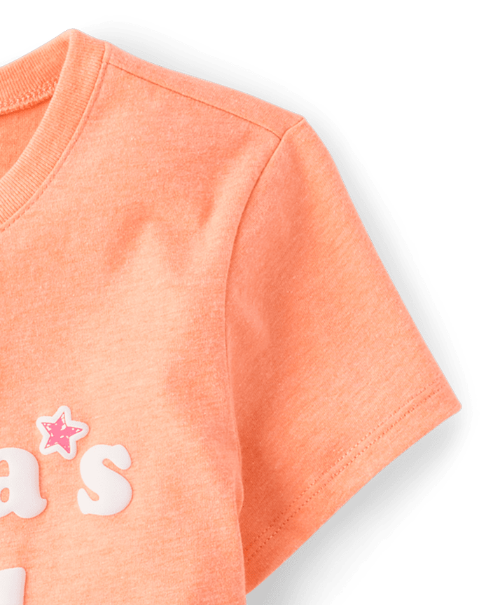 Girls Mama's Girl Graphic Tee