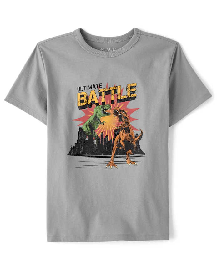 Boys Ultimate Battle Dino Graphic Tee
