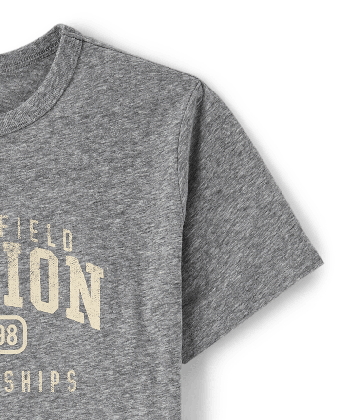 Boys Marled Track & Field Championships Graphic Tee