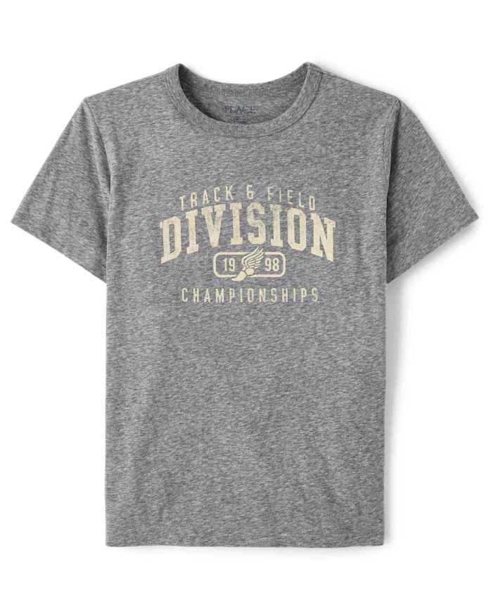 Boys Marled Track & Field Championships Graphic Tee