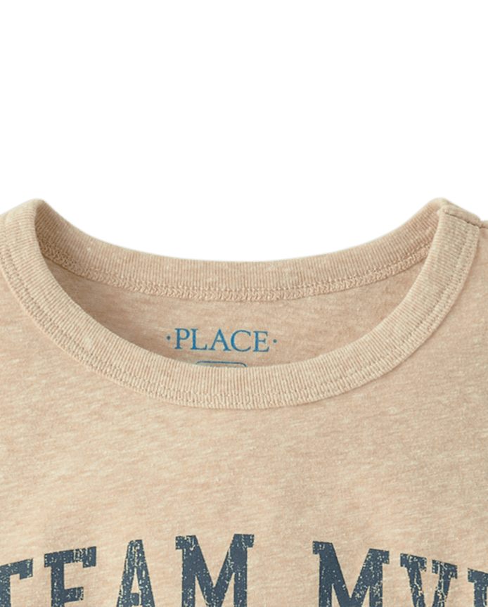 Boys Marled Team MVP Graphic Tee