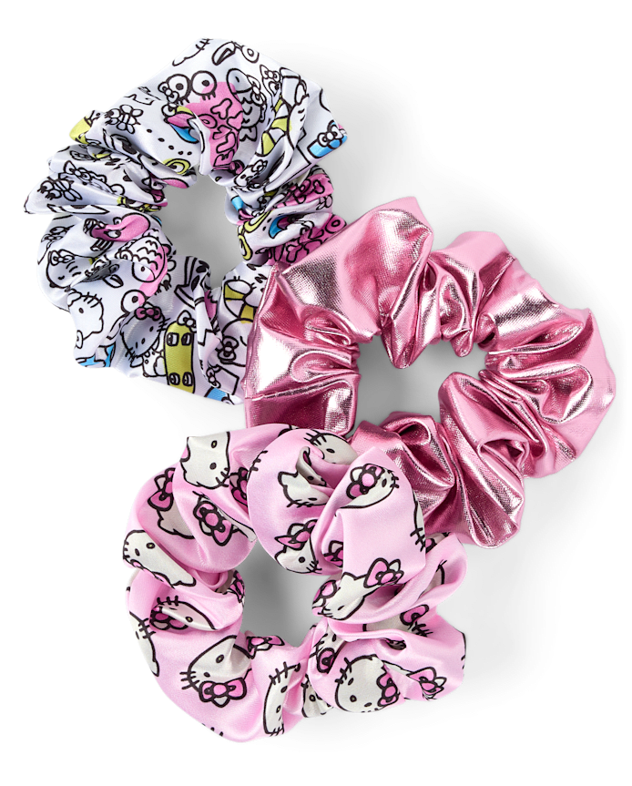Girls Hello Kitty™ Scrunchie 3-Pack