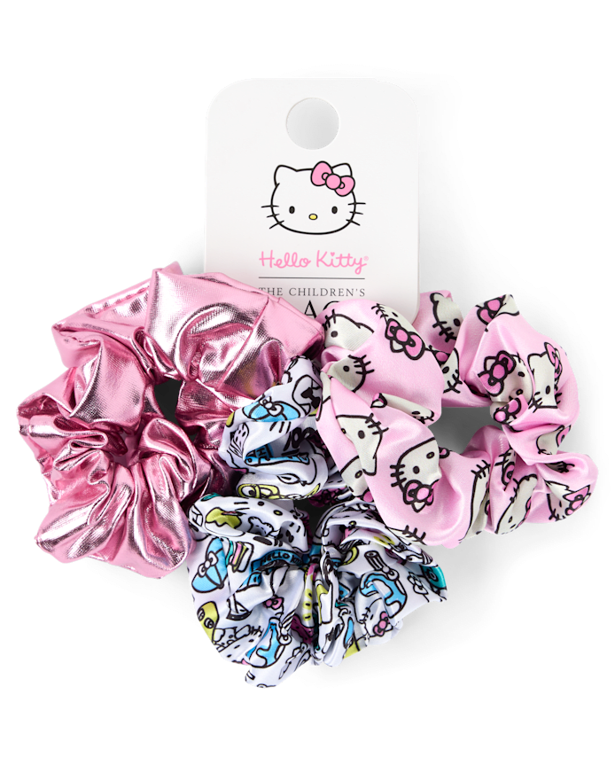 Girls Hello Kitty™ Scrunchie 3-Pack