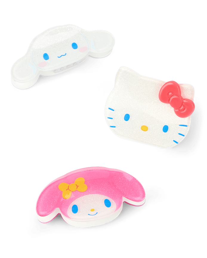 Girls Hello Kitty® And Friends Claw Clip 3-Pack