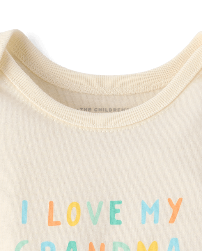 Baby Love Grandma Graphic Bodysuit